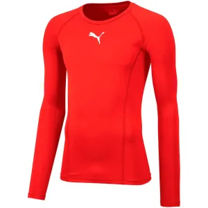 Puma Liga Baselayer Tee Ls Men's T-Shirt Red 655920 01 L