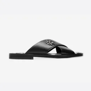 QRS016 PZA22 D0000 BLACK R.C MEN SANDAL