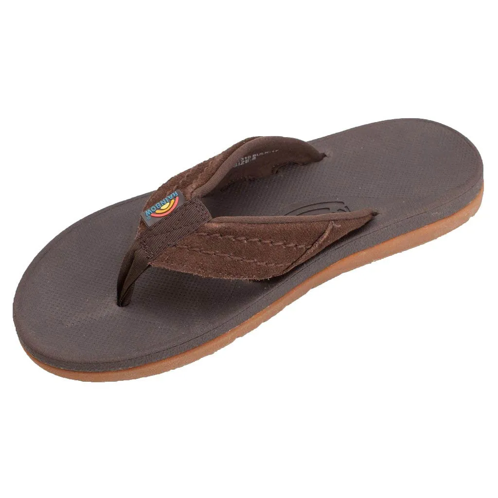 Rainbow Sandals Mens East Cape - Dark Brown