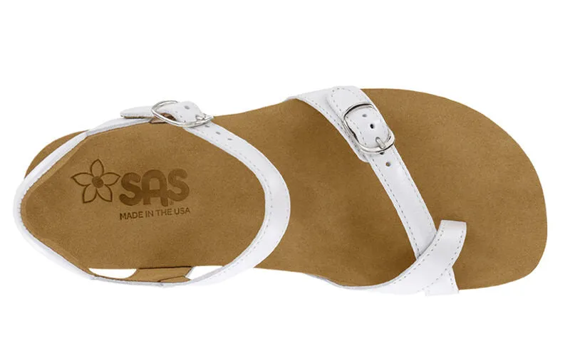 SAS Women's Pampa Sandal PEARL WHITE