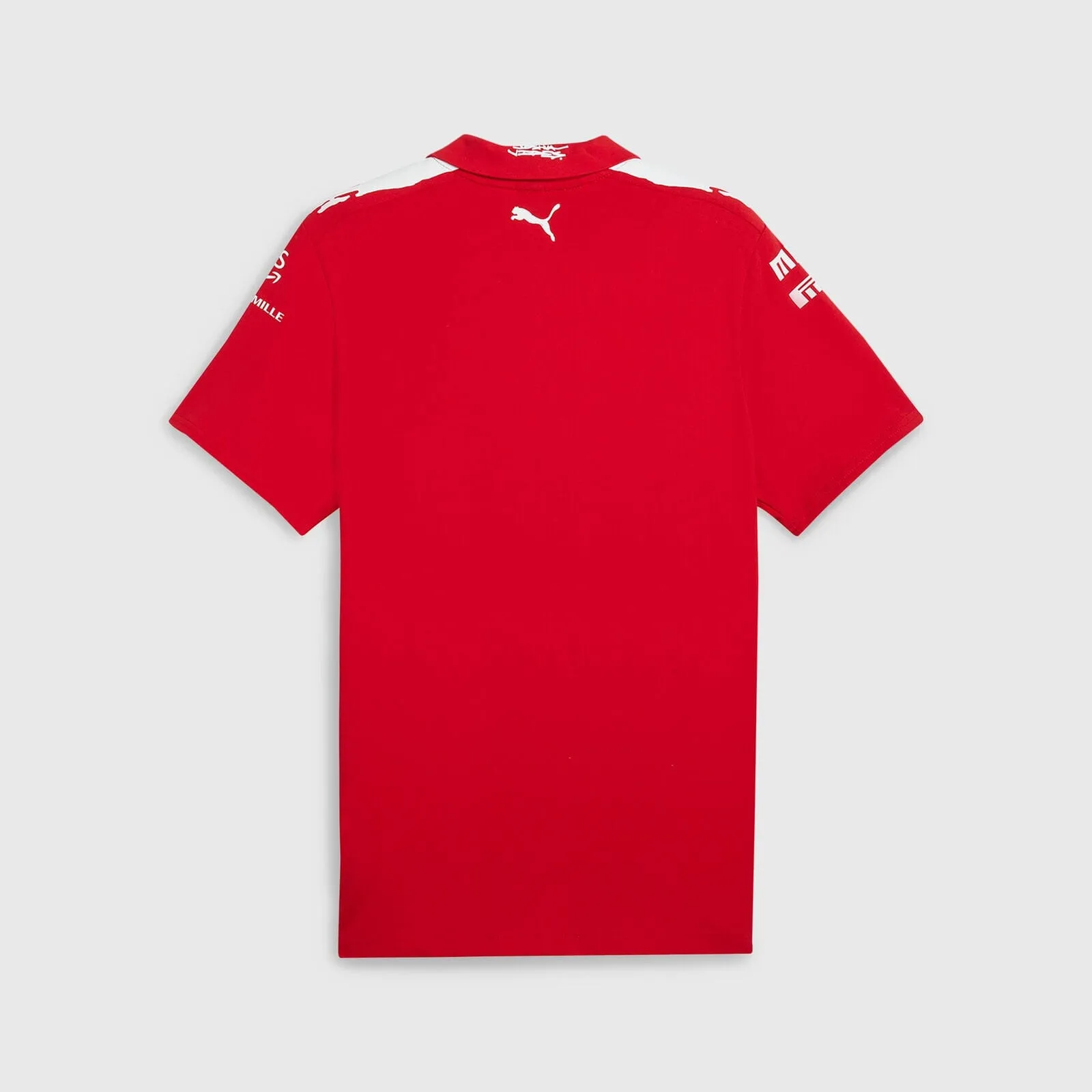 Scuderia Ferrari F1 2023 Special Edition Drivers Las Vegas GP Polo- by artist Joshua Vides