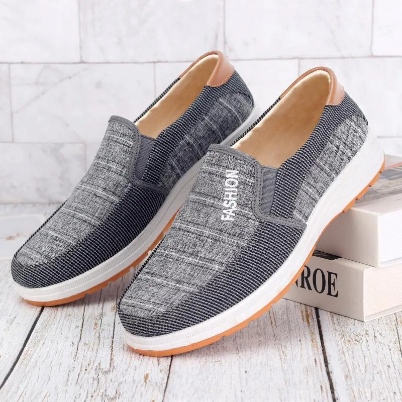 Spring summer comfortable breathable cloth shoes work shoes