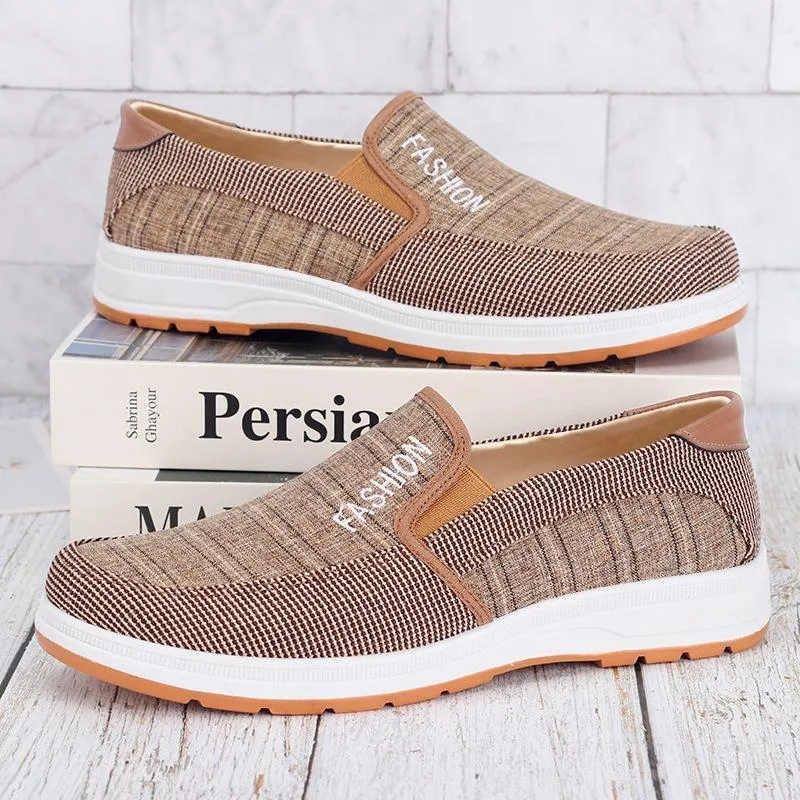 Spring summer comfortable breathable cloth shoes work shoes