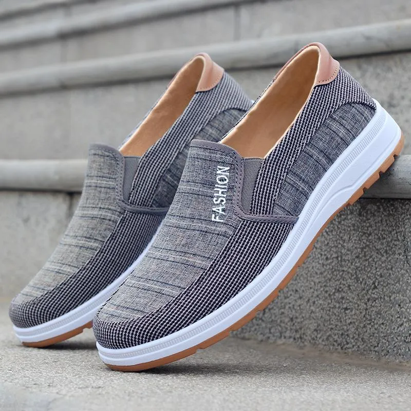 Spring summer comfortable breathable cloth shoes work shoes