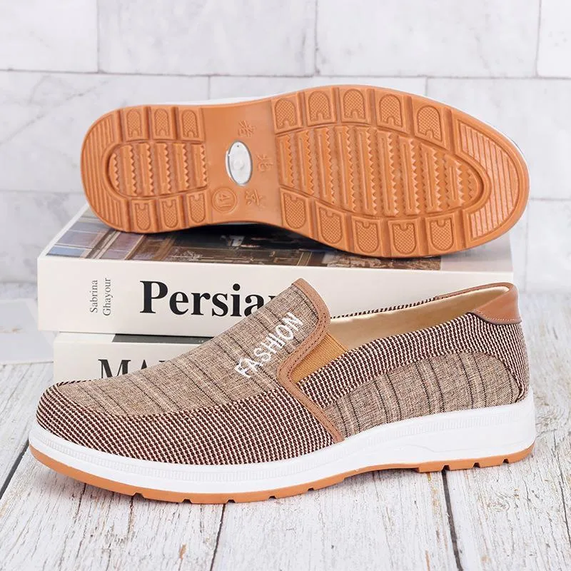 Spring summer comfortable breathable cloth shoes work shoes