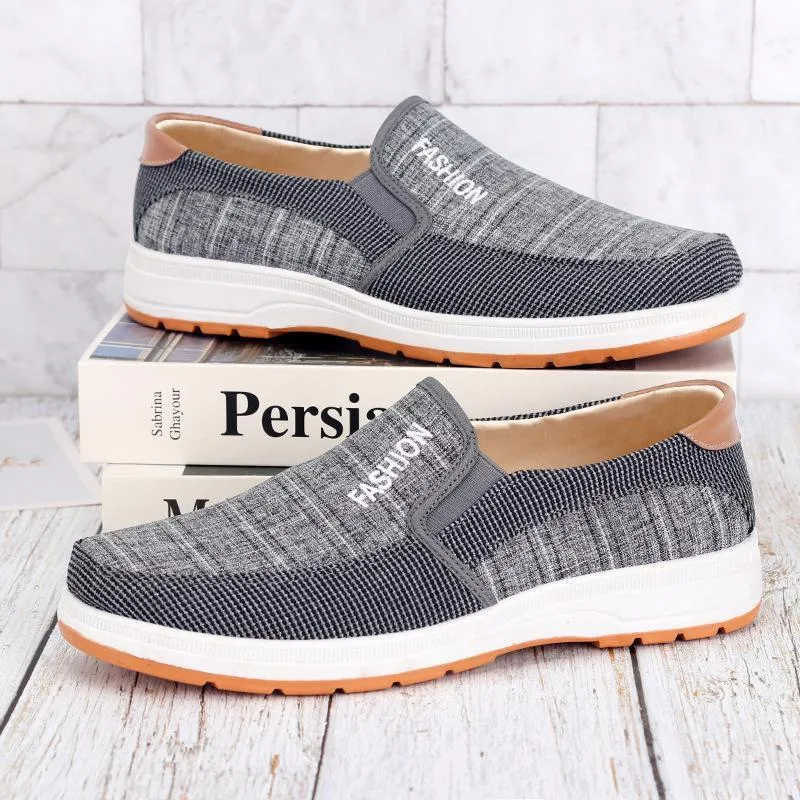 Spring summer comfortable breathable cloth shoes work shoes