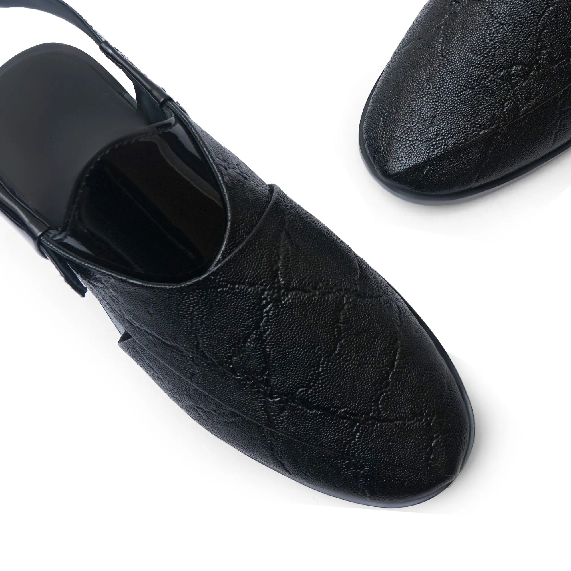 Textured Peshawari Chappal LS-864