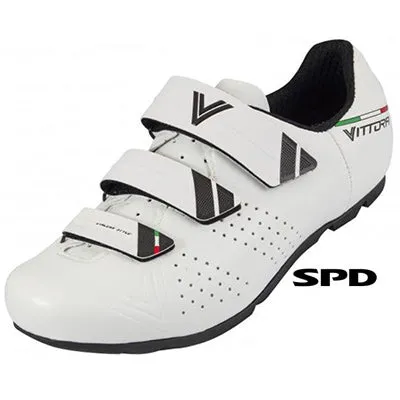 Vittoria Shoe,Rapide Gt Wht Size 40.5,Spd Rapide Gt  Shoes