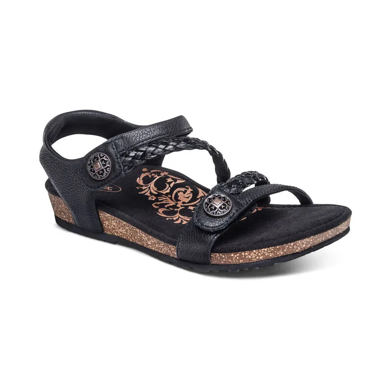 Women's Aetrex Jillian SC450 Color: Black