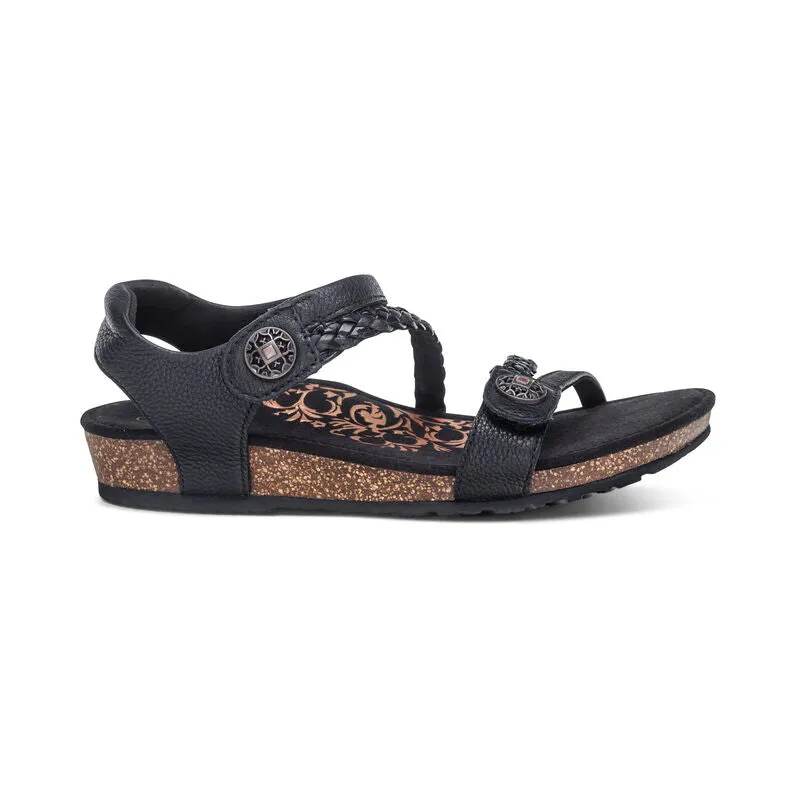 Women's Aetrex Jillian SC450 Color: Black