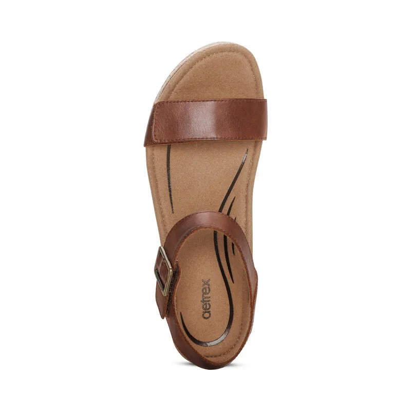 Women's Aetrex Sydney EW754W Color:  Walnut